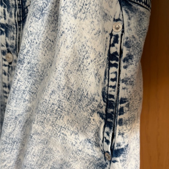 Free People We The Free Hannah Denim Mini Dress - Picture 6 of 6